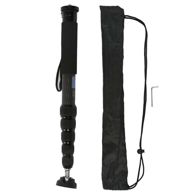 10 Layer Carbon Fiber Monopod Portable 6 Section Telescopic SLR