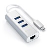 SATECHI Hub Type-C 3xUSB&Ethernet Silver