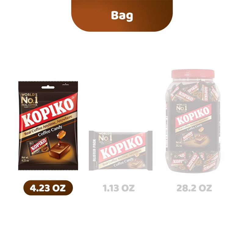 Kopiko Coffee & Cappuccino Candy – Bold-Tasty Hard Candy from