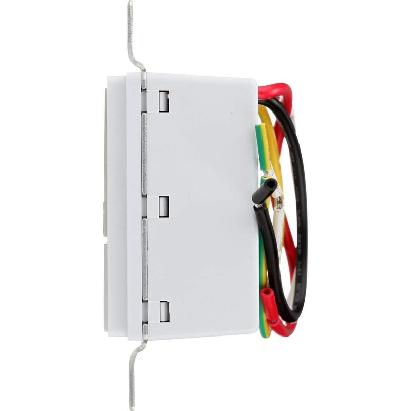Westek TMDW30 Hardwire Indoor Digital Wall Switch Timer, White