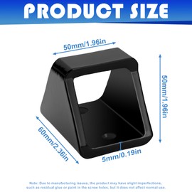 TYBYBB Wall Anchor, Floor Anchor, Wall Security, Bicycle Wall Anchor, Chain Anchor, Wall Floor Anchor, Accessories, Anchor with 304 Stainless Steel Screws for E-Bike, Motorcycle, Bicycle Lock