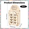 Fukaisu 3pcs Dia De Los Muertos Altar Ofrenda Box, Wooden