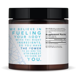 Dr. Mercola Pure Power L-Glutamine - Unflavored, 17.60 oz, 100 Servings, Non-GMO, Gluten Free, Soy Free, NSF Certified Sport