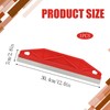 1PCS Paint Guard Red Paint Shield Multi Purpose Straight Edge
