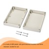 sourcing map Waterproof Junction Box 125x80x32mm ABS for Electrical Project