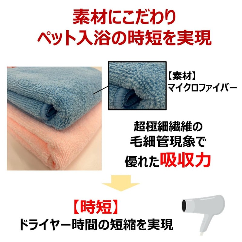 Earth Pet Nukurin Pet Towel, Pink