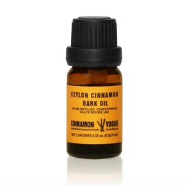 Ceylon Cinnamon Bark Oil - 10ml (0.33oz) net - Steam Distilled Premium Quality