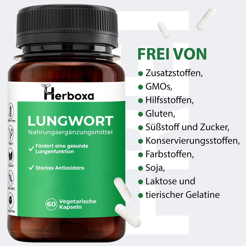 Herboxa Lung Word Multiple Packs (2x) Lung Herb Dietary Supplement