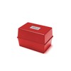 Deflecto Value Size 5 x 3 Index Card Box -
