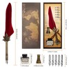 AHIER Quill Pen and Ink Set, Feather Pen Quill Pen