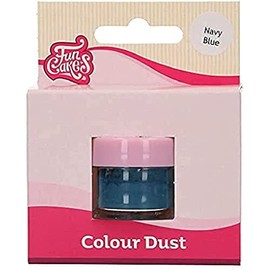 FunCakes Color Dust Navy Blue 1 g - Polvere Alimentare Per Decorazioni Di Torte e Fiori Di Zucchero, 100% Edibile e Certificata Halal