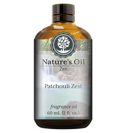 Patchouli Zest Fragrance Oil (60ml) For Diffusers, Soap Making, Candles, Lotion, Home Scents, Linen Spray, Bath Bombs, Slime