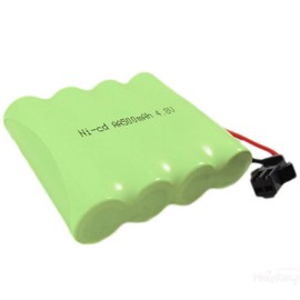 Haktoys Ni-cd 4.8V 500mAh Rechargeable Battery Compatible Products and Other Compatible RC Hobby Products