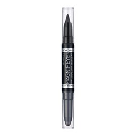 Rimmel London Magnif'eyes Double Eye Shadow and Eyeliner 1.6 g 001 Back to the Black
