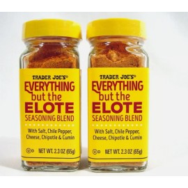 Trader Joe's Everything But The Elote Seasoning Blend 2 Jars 2.3oz Each