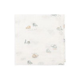 Jollein Spucktücher Muslin Baby - On The Go - 3er Pack - 31x31cm - 100% Baumwolle - Mulltücher Baby - OEKO-TEX Zertifiziert