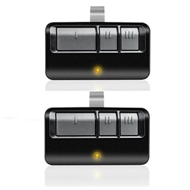 2 for Chamberlain 953ESTD 3-Button Garage Door Opener Remote Yellow Learn Button Security+ 2.0 myQ