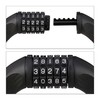 Relaxdays, Blue Combination Lock Bicycle Secure Chain Lock with 5-Digit