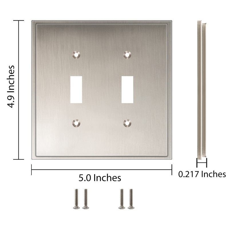 Henne Bery Soft Modern Decorative Wall Plate Switch Plate Outlet