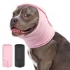 KOESON Dog Calming Hoodie, Soft No Shake Ear Wraps for
