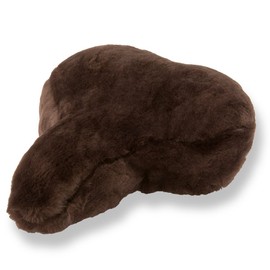 Reissner Lambskin Bicycle Saddle Cover Lambskin (FSB A), 27 x 24 cm