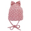 Sterntaler Baby Girl Polka Dot Beanie Hat, pink