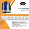 Pioneer Hi Vis Surveyor's Safety Vest - Engineer Style -