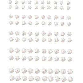 20 x Protective Caps M5 to M30 White Cap Nuts Hexagonal Screws Cover Caps for Screw Cap Car Furniture Cover Nuts (M10 / Hex 17 mm)