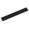 Innovera 52458 Natural Rubber Keyboard Wrist Rest, Black