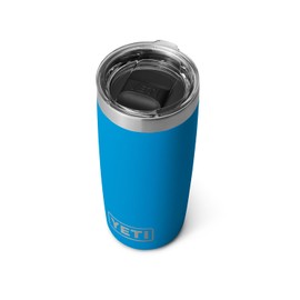 YETI Rambler 10 oz Tumbler, Stainless Steel, Vacuum Insulated with MagSlider Lid, Big Wave Blue