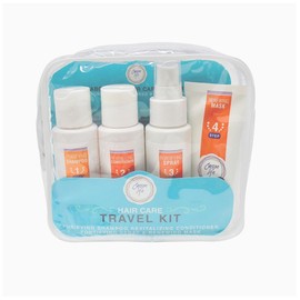 CARSON LIFE - Purifying Shampoo Bundle With Revitalizing Conditioner, Fortifying Hair Spray & Renewing Mask Travel Kit (Single and 2 Pack) (Single Pack)