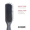 Kent AH11G Airhedz Pro Narrow Pin Hair Brush, Fine Pin