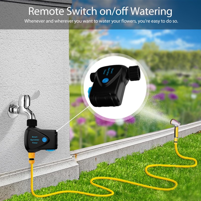 WiFi Water Timer with Flow Meter - No Hub Required,