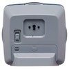 Seiko Clock Tabletop Clock Blue Metallic - Body Size: 10.8×11.0×6.0cm