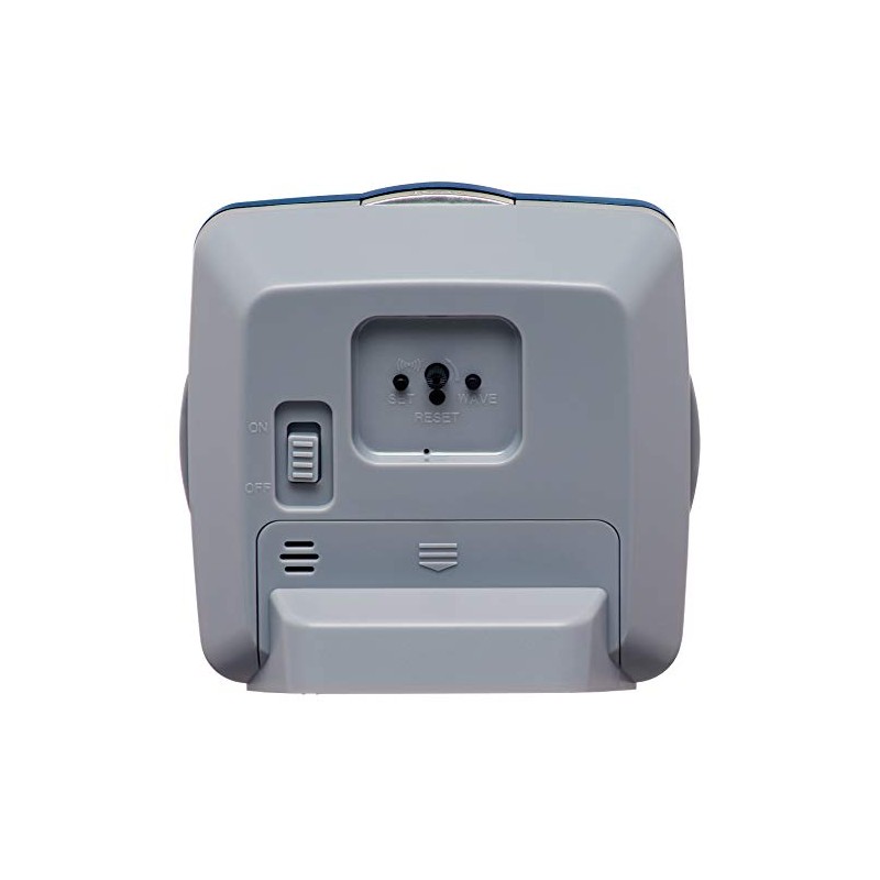 Seiko Clock Tabletop Clock Blue Metallic - Body Size: 10.8×11.0×6.0cm