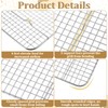 3 Pack Cooling Racks, 16.5 x 11.8 Inch Stainless Steel