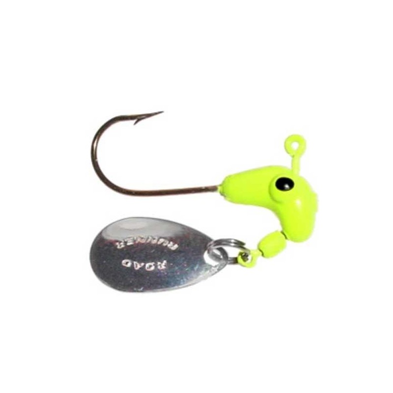 Blakemore TTI Fishing Co Road Runner Bulk Head Hook (Chartreuse,