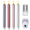 West Ivory Dusty Mauve Coordinated Pinkish Lilac 4 Pack, 10"