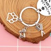 Heigebi Dog Groomer Gifts Best Dog Groomer Keychain Christmas Birthday