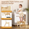 Toddler Step Stool, 2 in 1 Kids Step Stool with