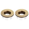 uxcell Sink Trim Overflow Cover, 2Pcs Sink Overflow Rings Bathroom