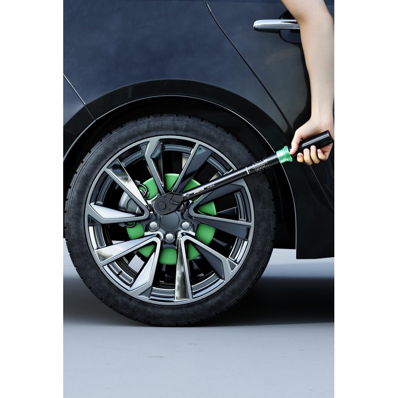 LLAVETOR 1/2-Inch Drive Click Torque Wrench, 25-165Ft.lb(20-220N.m), 72-Tooth Torque Wrenches
