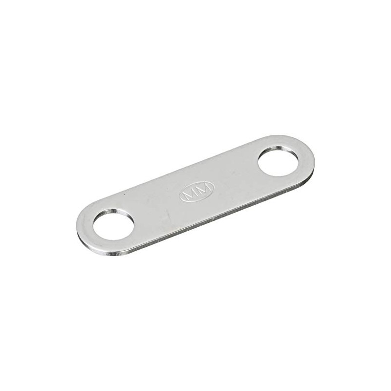 Mizumoto B2328 Stainless Steel Oval Plate for U-Bolts, Pack of