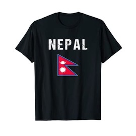 Nepal T-shirt Nepalese Flag Nepali For Men Women Youth Kids T-Shirt