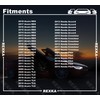 Rexka 20 Sets 5mm Fender Liner Bumper Cover Splash Shield
