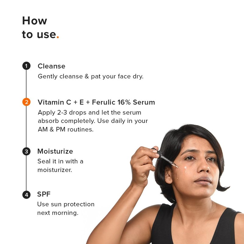 Minimalist 16% Vitamin C Serum With Vitamin E & Ferulic