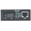 Intellinet 510530 Fast Ethernet WDM Bi-Directional Singlemode Media Converter Black
