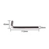SBRRAIL 50 PCS 3/8-16 Threaded Inserts for Wood Furniture Screw,Steel