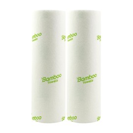 Clever Antibacterial Bamboo Towels (Set of 2) Eco Friendly Bamboo Fiber Towels Washable Reusable Kitchen Towels Replacement for Kitchen Paper