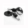 ANCLLO 7/8 inch Round Adjustable Motorcycle Rearview, Round Handlebar Bar